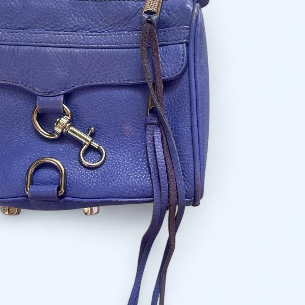 Leather mini MAC shoulder‎ bag by Rebecca Minkoff